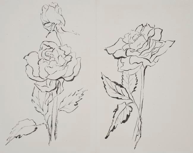 Monir Shahroudy Farmanfarmaian, Rose 01, 1986