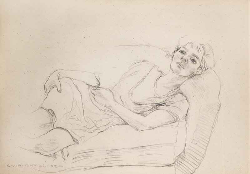 Shahla Hosseini, Life Drawing, 1980