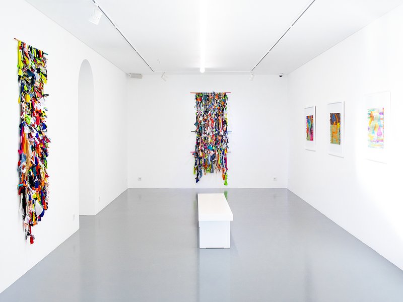 Parallel Ties, installation view