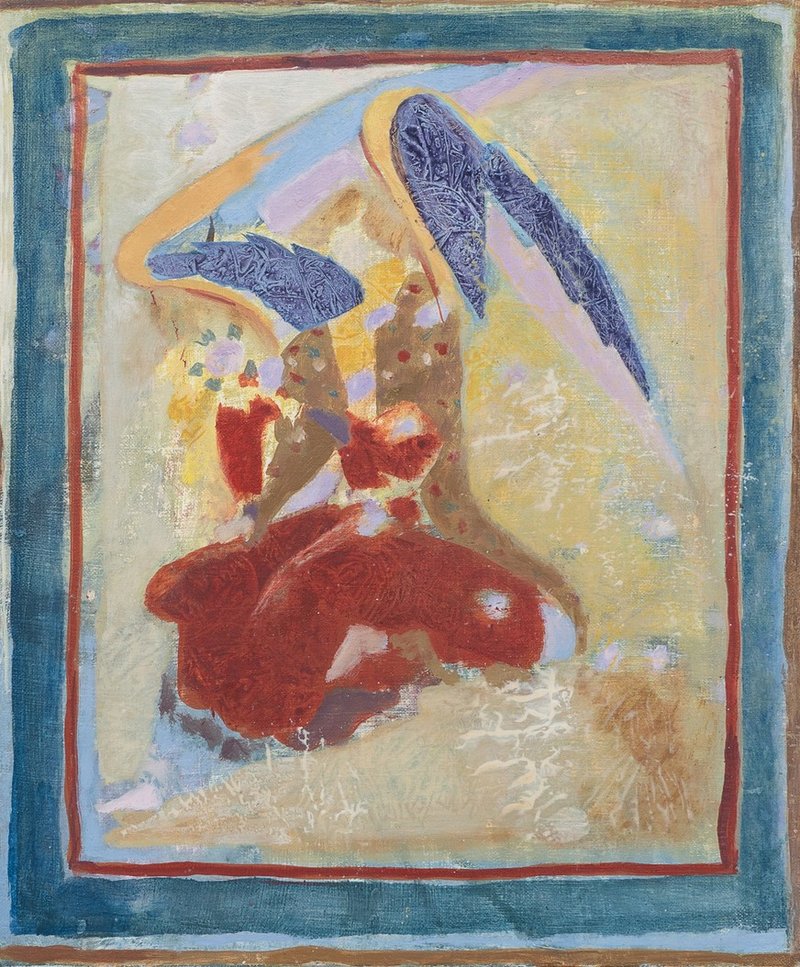 Pardis Amerian, Seated Figure, 2023