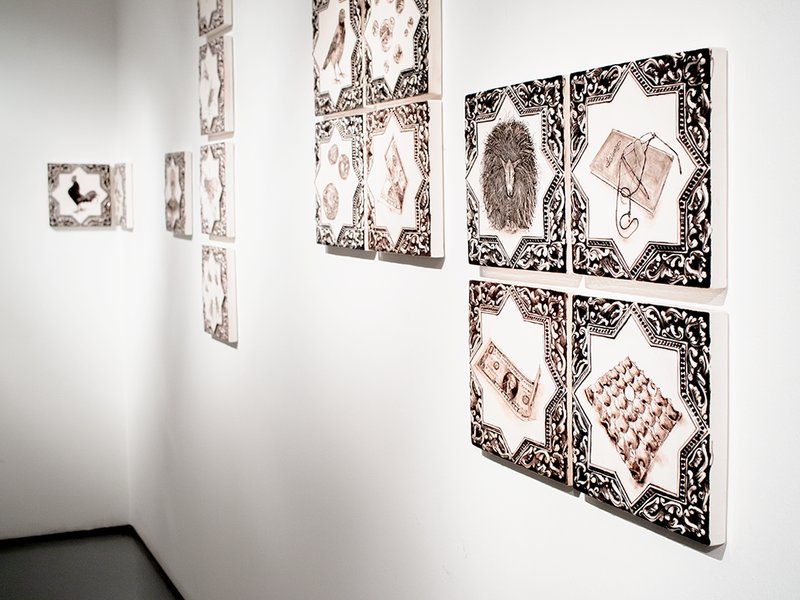 No painting, installation view