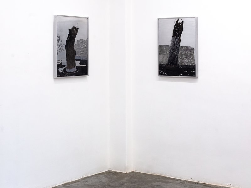 Coating, installation view