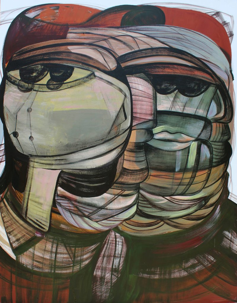 Hamid HadiNejad, In the Slaughterhouse of Time series, 2019