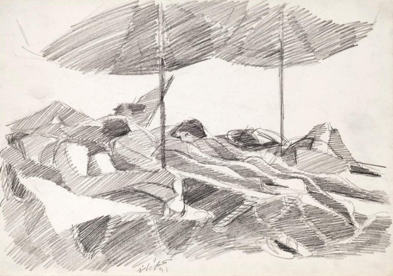The Late Ali Golestaneh, Untitled, 1982