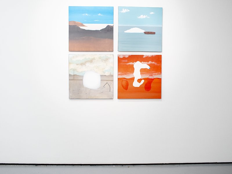 The Outside, installation view