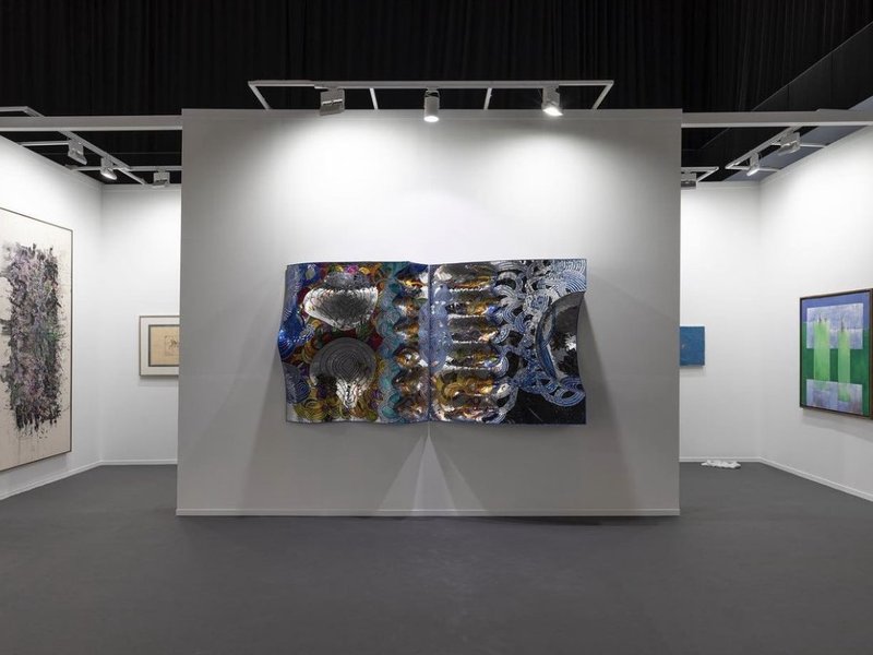 Installation view.