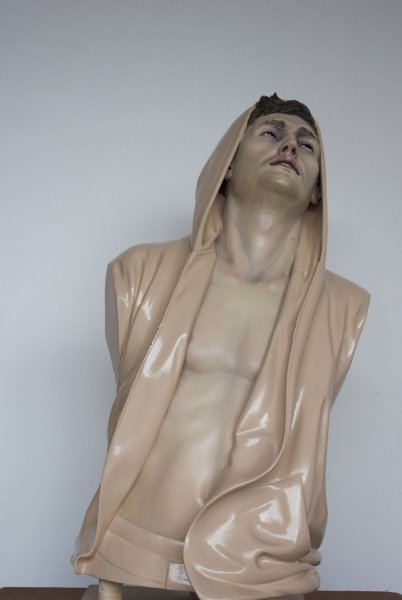 Reza Aramesh, Action 131: Dying Iranian Solider, 1987, 2013