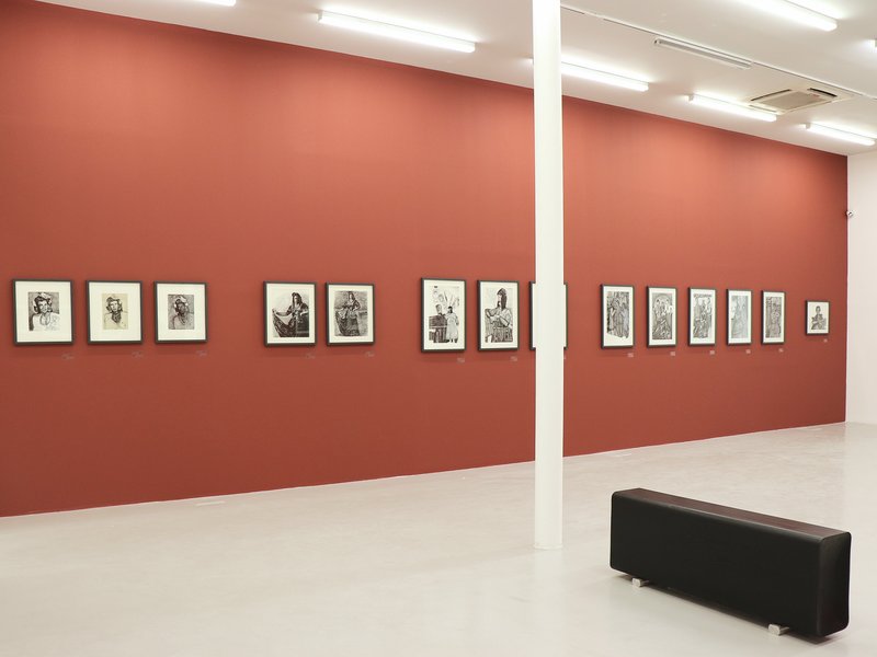 Drawings, installation view