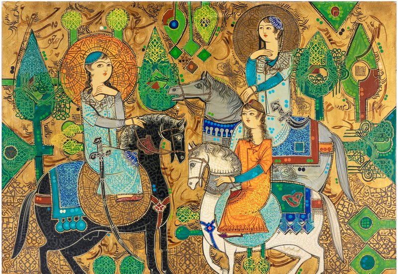 Sadegh Tabrizi, Untitled, 1995