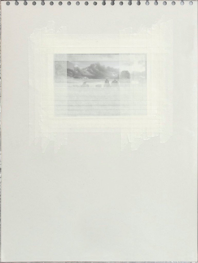 Mohammad Ghazali, South Clouds or A View of Bagh Ferdows, 2016