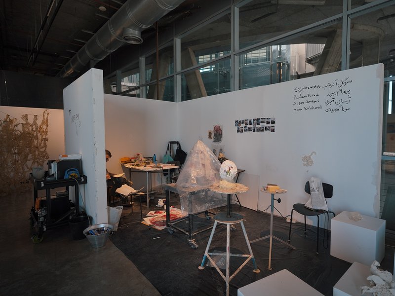 TouchPoint No.00 Self portrait A Living Platform for Art and Collective Imagination, installation view