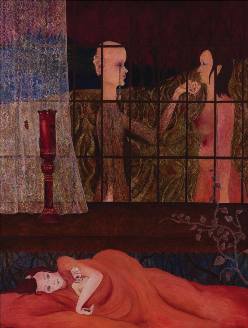 Faxteh Shamsian, Dreaming Luna, 2022