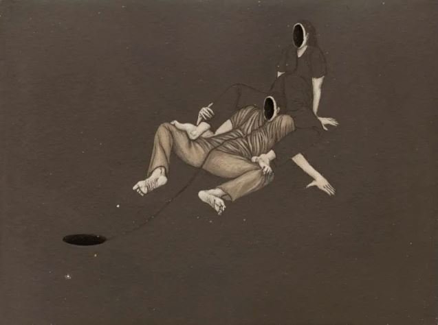 Roksana Pirouzmand, Pouring in, Pouring out, Like a River, Tear, Sweat (I), 2023