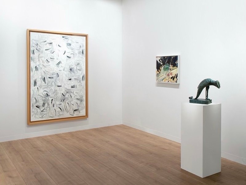 Installation view.