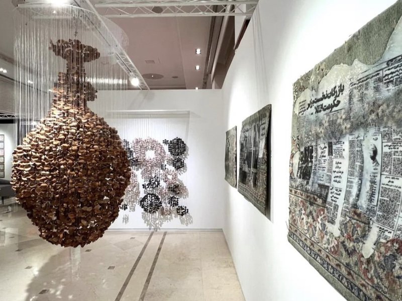 Installation view.