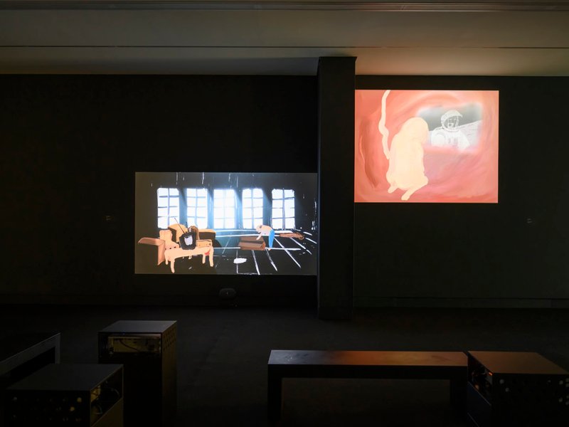 Death Fan, installation view
