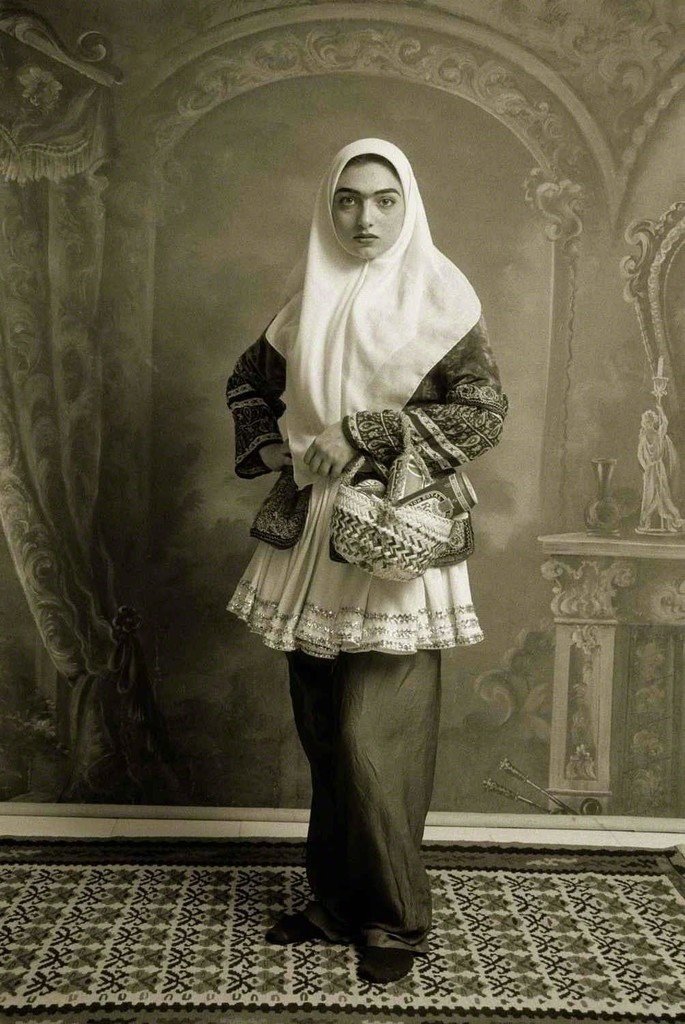 Shadi Ghadirian, Qajar #6, 1998