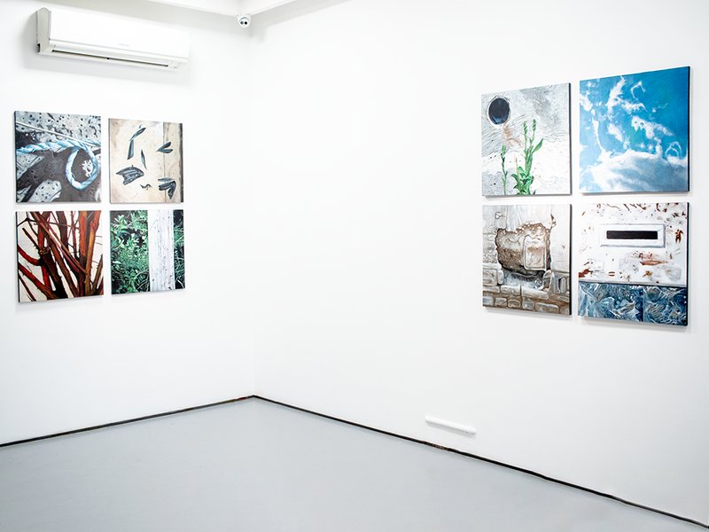 The Outside, installation view