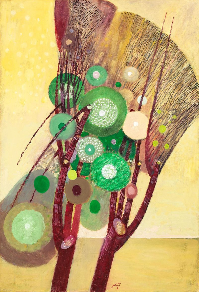 Abolghasem Saidi, Flowers, 1990