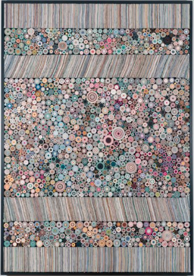 Hadieh Shafie, Manuscript Diagonal, 2022