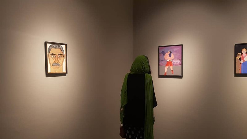 بوتراب کاتب، نمای چیدمان