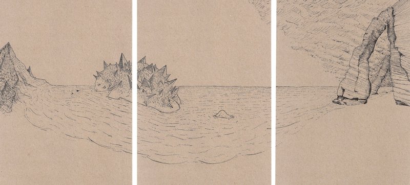 Milad Nemati, Unknown Creature Out of The Ocean, 2021