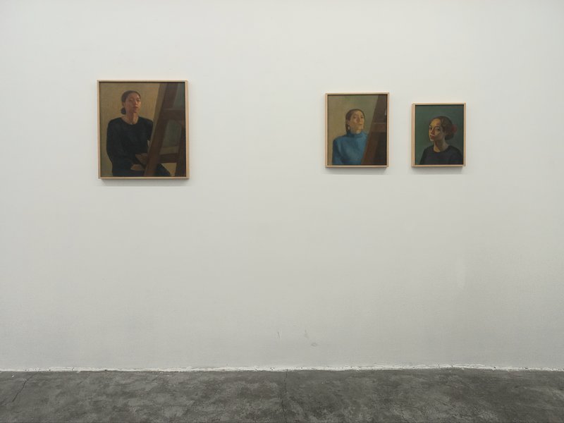 3 on 3, installation view