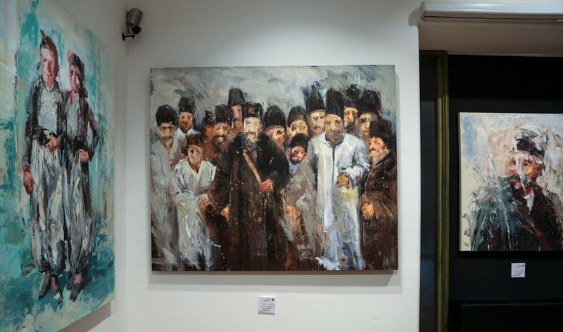 Mashghe Zehn, installation view