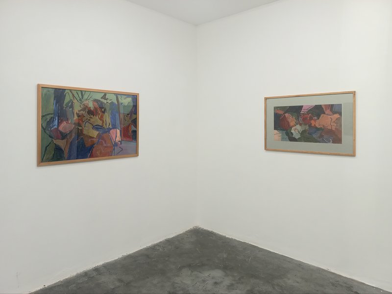 3 on 3, installation view