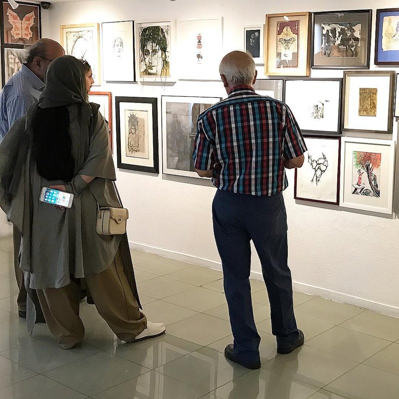 امرداد، نمای چیدمان