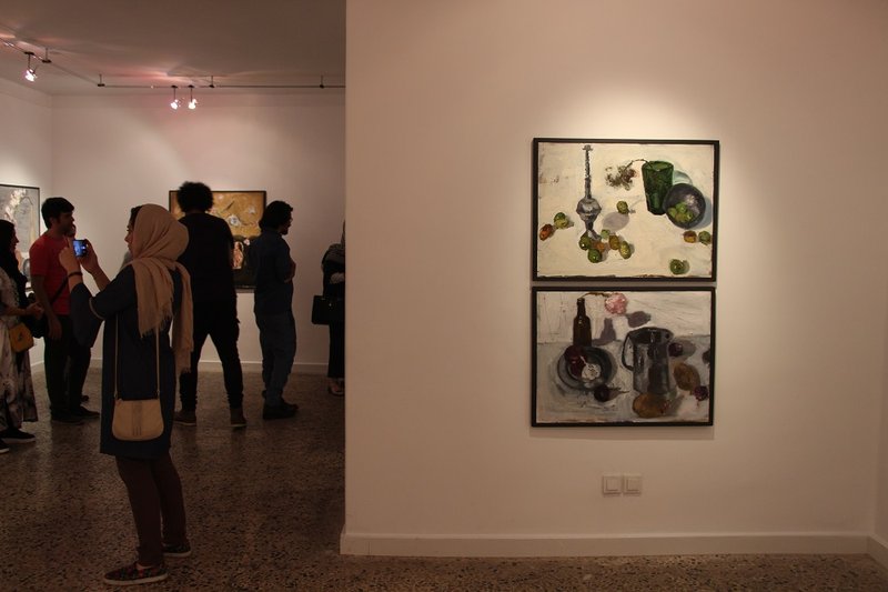 در امتداد شاعران، نمای چیدمان