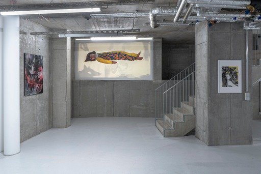 Au-Delà, installation view