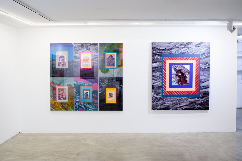 Here, We Can Stay For A While, installation view