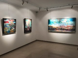 لحظه‌ای قبل از ادراک، نمای چیدمان