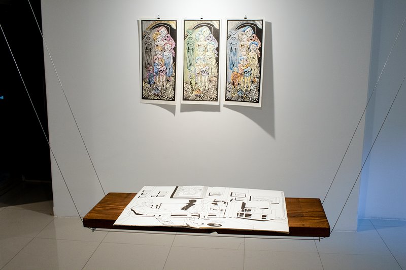 Sketch Book / 3 , installation view