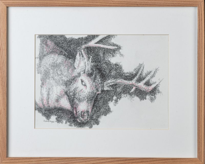 Zahra Ghyasi, Deer, 2019