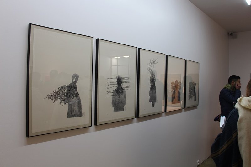 Reza Abedini in Profile, installation view