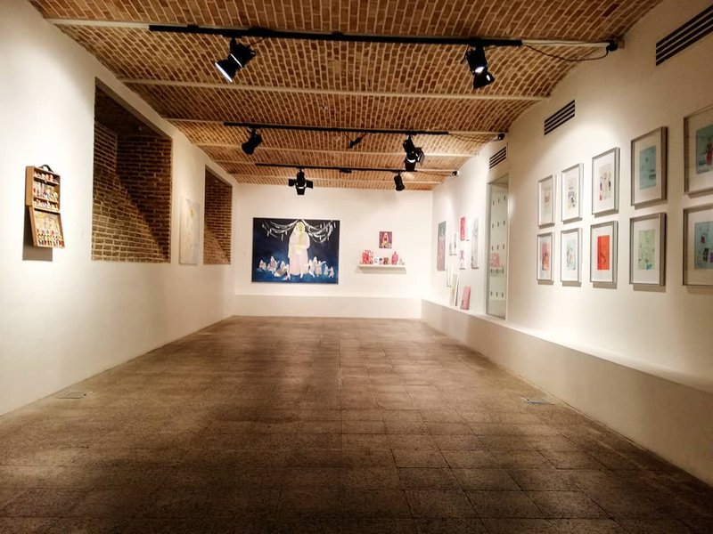 Three Bodies, installation view