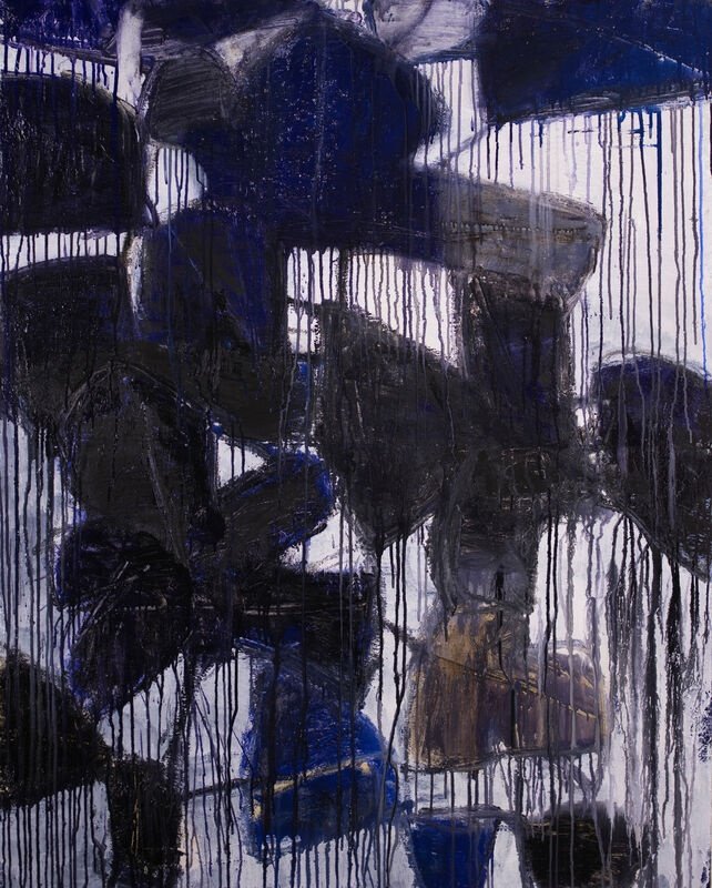 Reza Derakshani, Every White Night and Every Day Blue, 2023