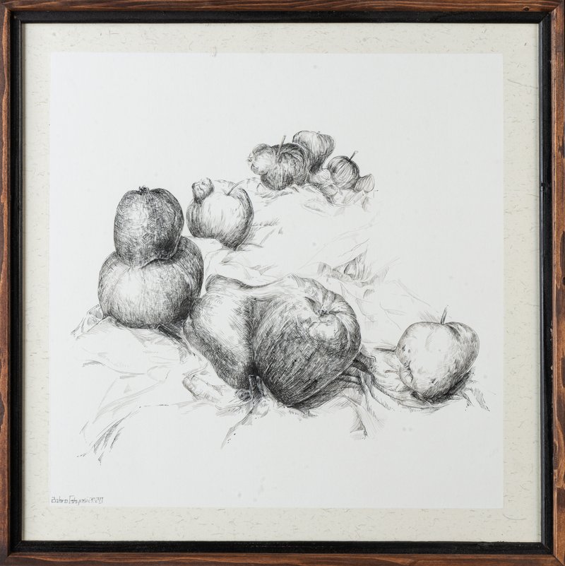 Zahra Ghyasi, Apples, 2020