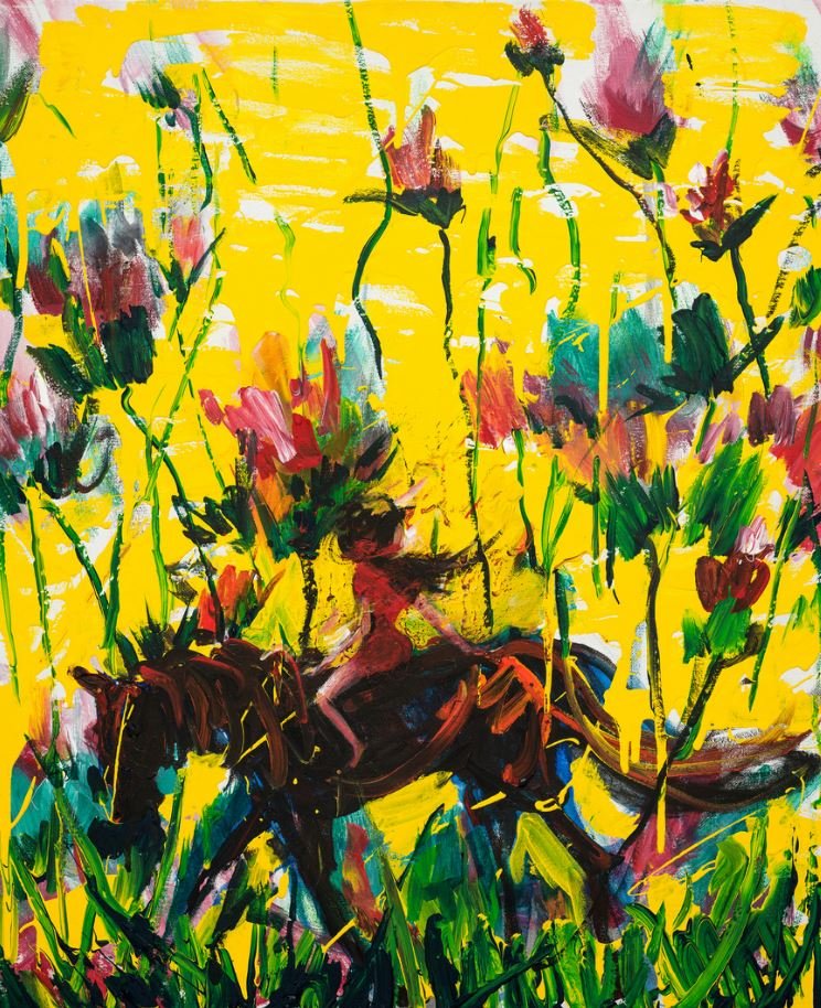 Jia Wei, Ruhua on Horse, Homeward Journey, 2024