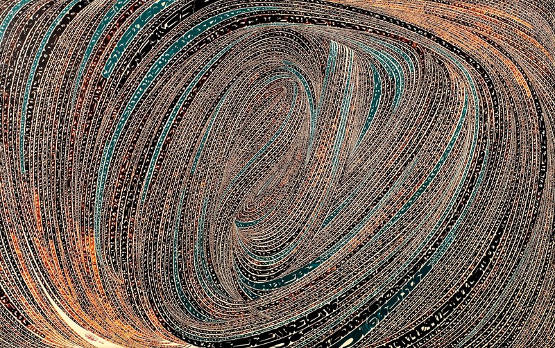 Nasrollah Afjei, Untitled, 2020