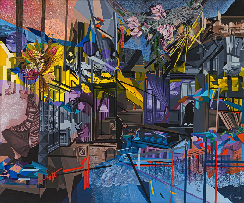 Adena Mirzakhanian, Sanctuary of My Imagination, 2023