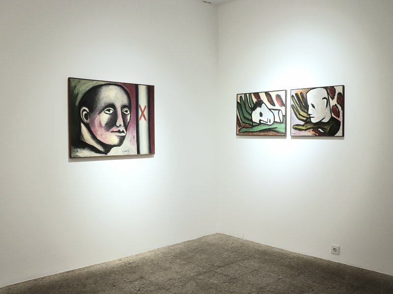 Installation view.