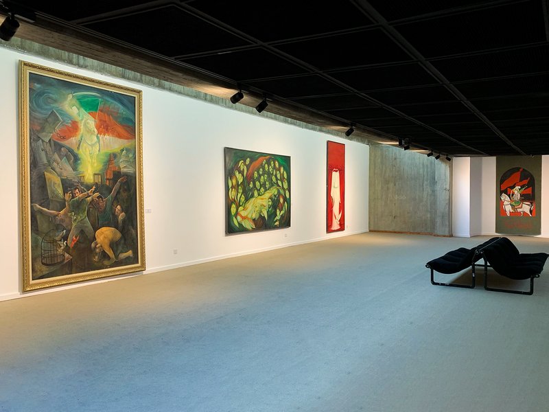 Mirrored Reflections, Installation view.