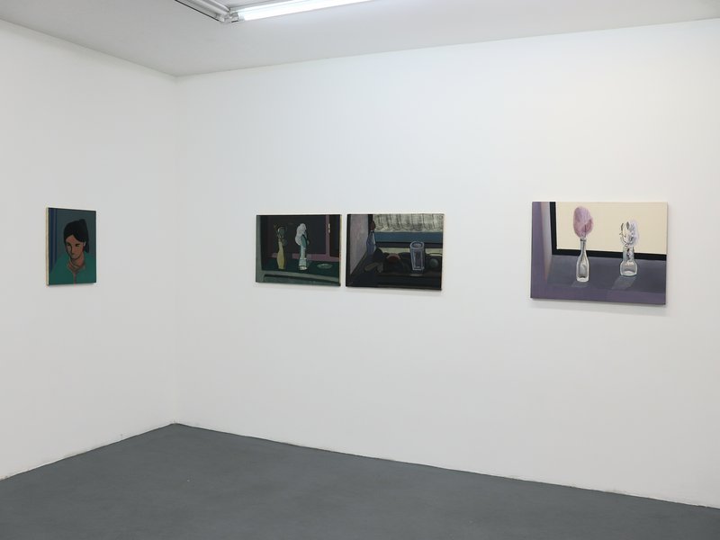 Paintings, installation view