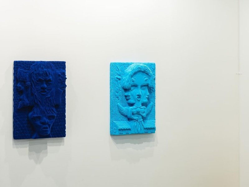 Installation view.