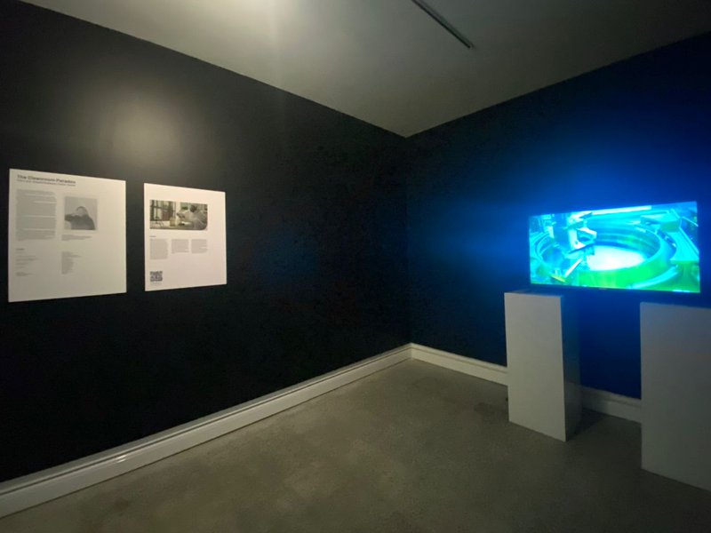Paadmaan Video Event, installation view