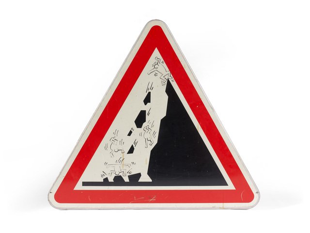 Keith Haring, Chute, 1985