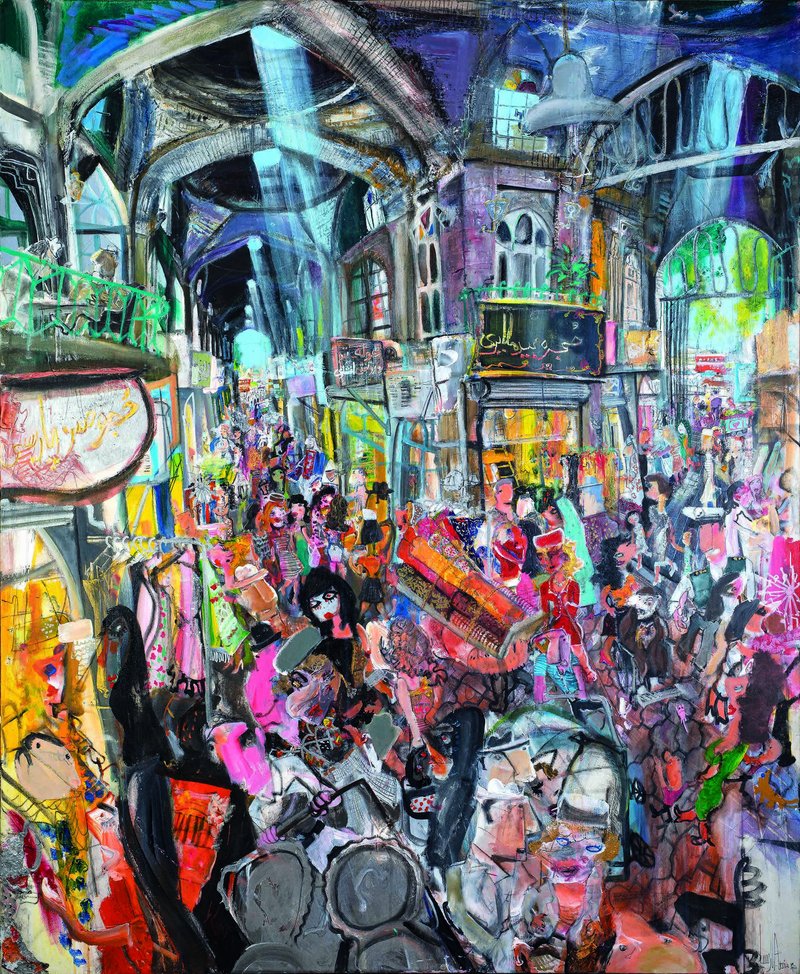 Arsia Moghaddam, The Bold, The Beautiful, The Bazar, 2021